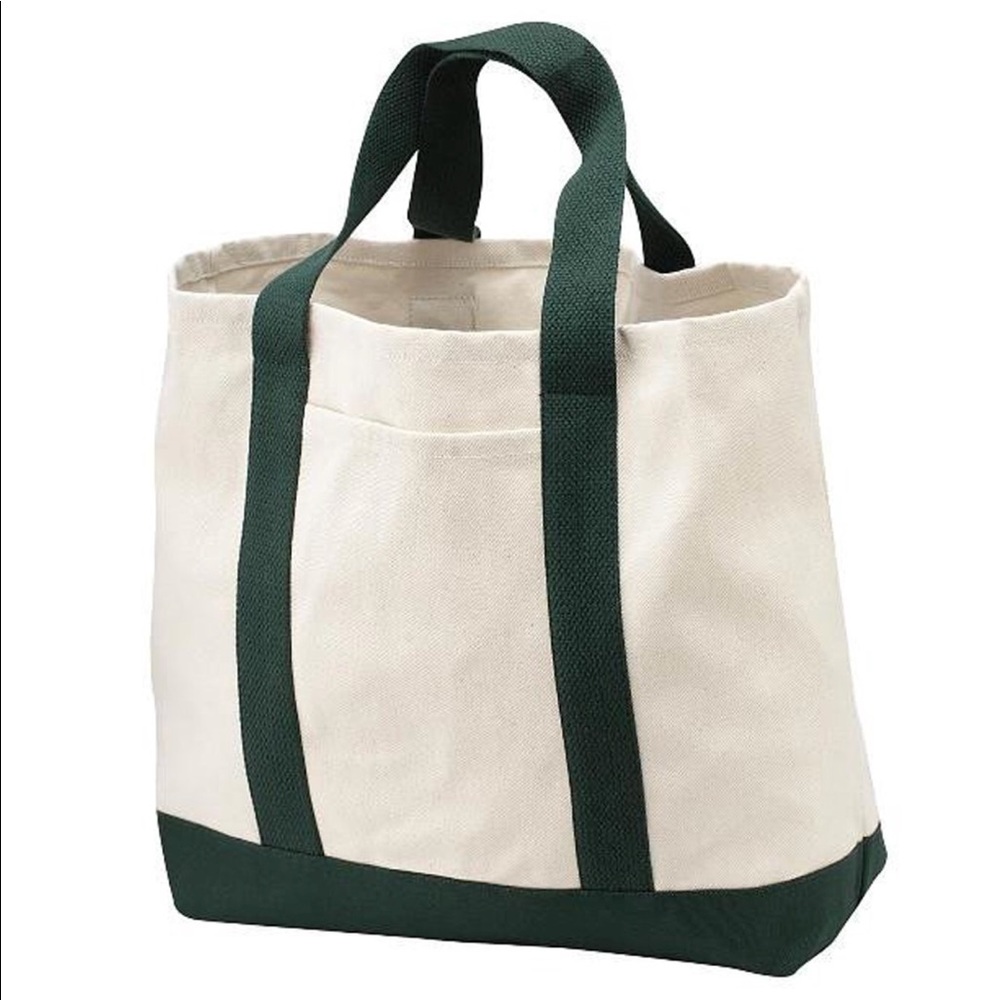 Heavy Duty Cotton Canvas Twill Travel Tote Bags